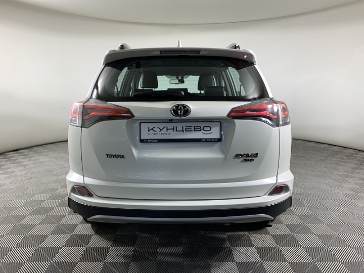 TOYOTA RAV4 2, 2018 года, Вариатор, БЕЛЫЙ