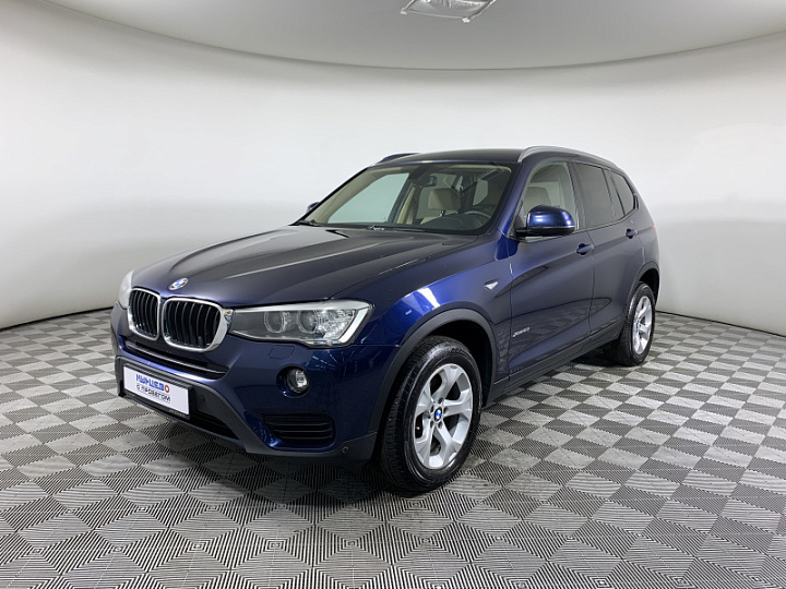 BMW X3 2, 2015 года, Автоматическая, СИНИЙ