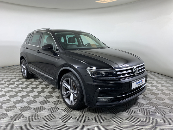 VOLKSWAGEN Tiguan 2, 2018 года, Робот, ЧЕРНЫЙ