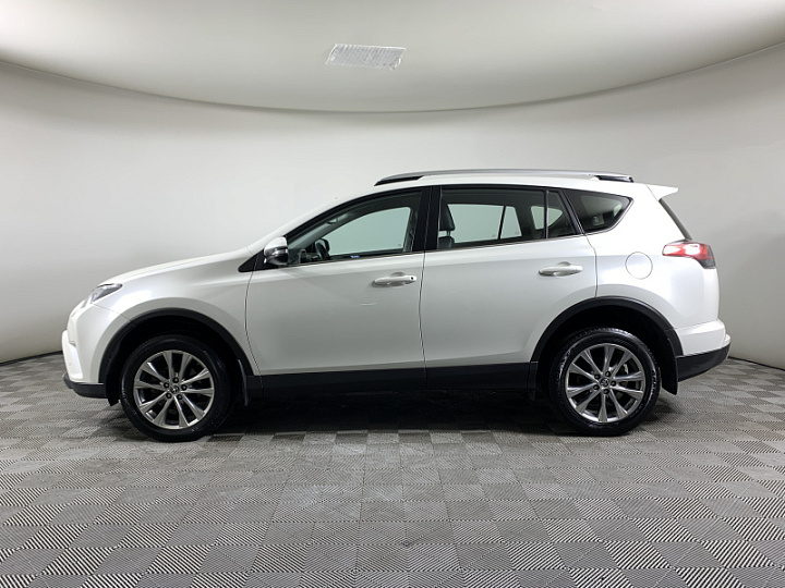 TOYOTA RAV4 2, 2018 года, Вариатор, БЕЛЫЙ