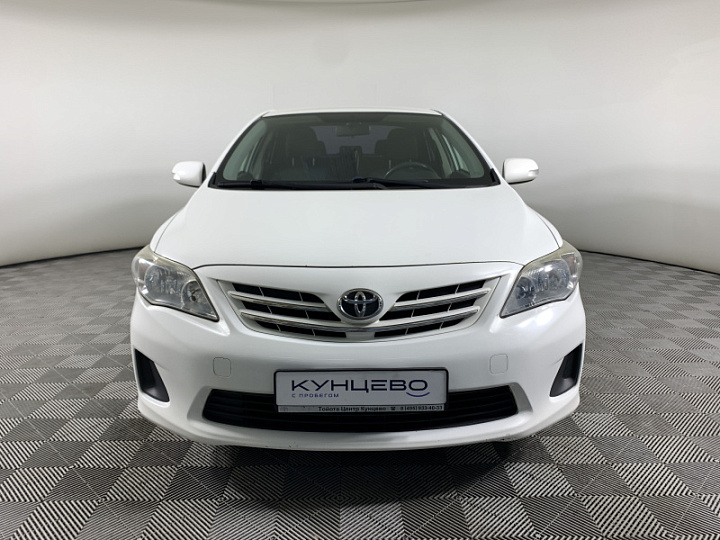 TOYOTA Corolla 1.6, 2012 года, Автоматическая, БЕЛЫЙ