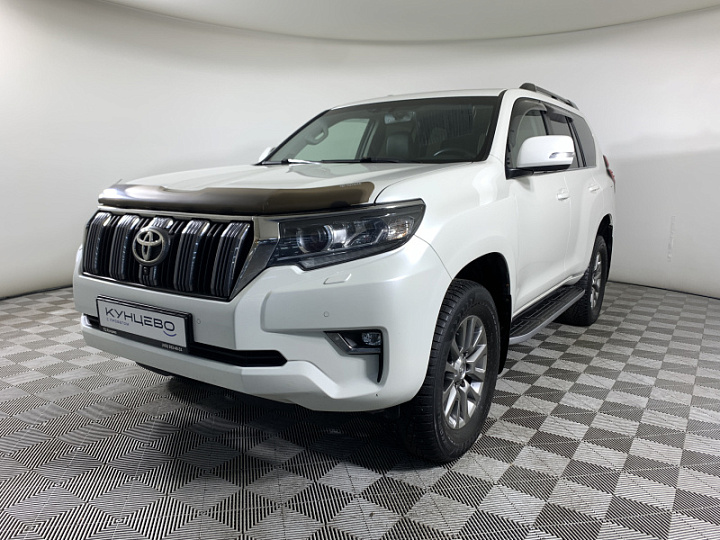 TOYOTA Land Cruiser Prado 2.8, 2018 года, Автоматическая, БЕЛЫЙ