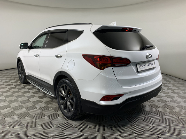 HYUNDAI Santa Fe 2.4, 2017 года, Автоматическая, БЕЛЫЙ