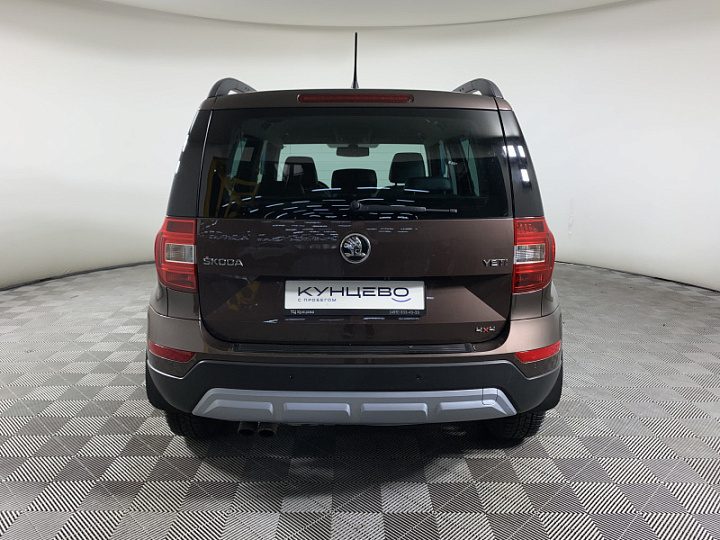 Skoda Yeti 1.8, 2014 года, Робот, Коричневый