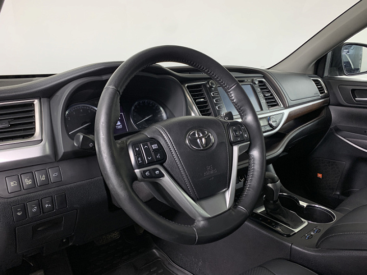 TOYOTA Highlander 3.5, 2015 года, Автоматическая, ЧЕРНЫЙ