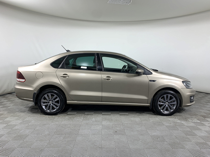 VOLKSWAGEN Polo 1.6, 2019 года, Автоматическая, БЕЖЕВЫЙ