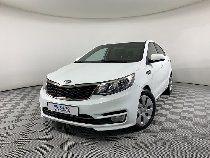 KIA Rio 1.6, 2015 года, Механика, БЕЛЫЙ
