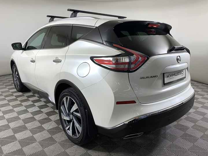 NISSAN Murano 3.5, 2018 года, Вариатор, БЕЛЫЙ