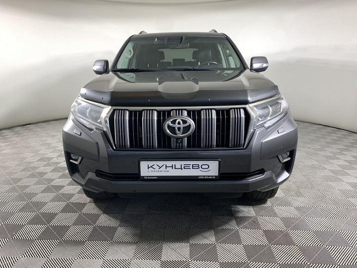 Toyota Land Cruiser Prado 2.8, 2018 года, Автоматическая, Светло серый