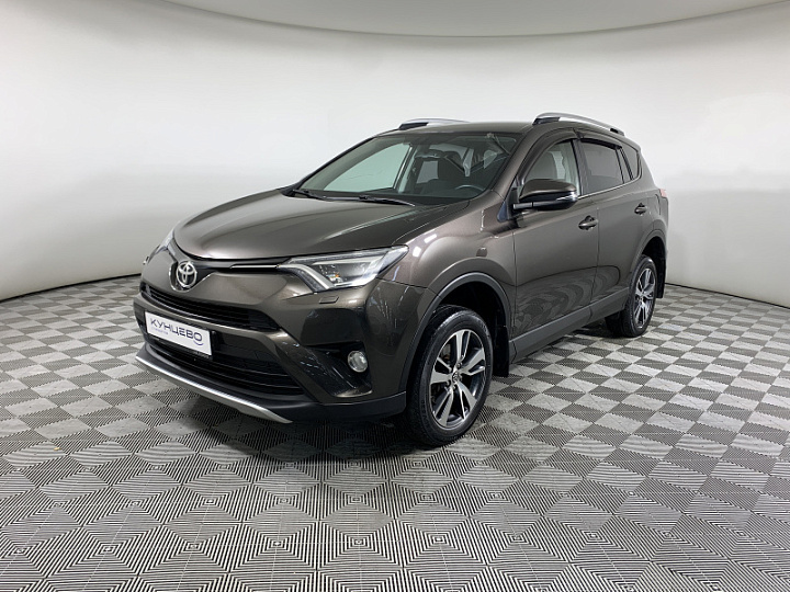 TOYOTA RAV4 2, 2018 года, Вариатор, Серо-коричневый