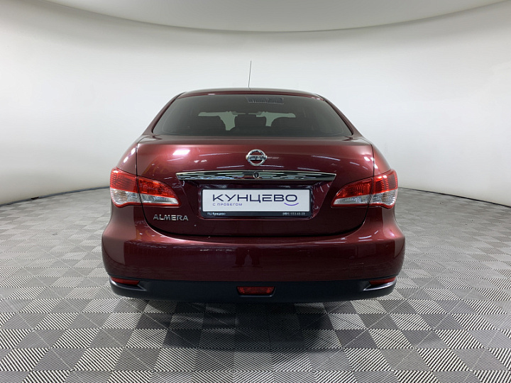 NISSAN Almera 1.6, 2016 года, Автоматическая, КРАСНЫЙ