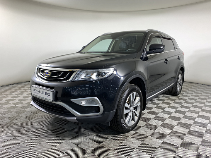 GEELY Atlas 2.4, 2019 года, Робот, ЧЕРНЫЙ