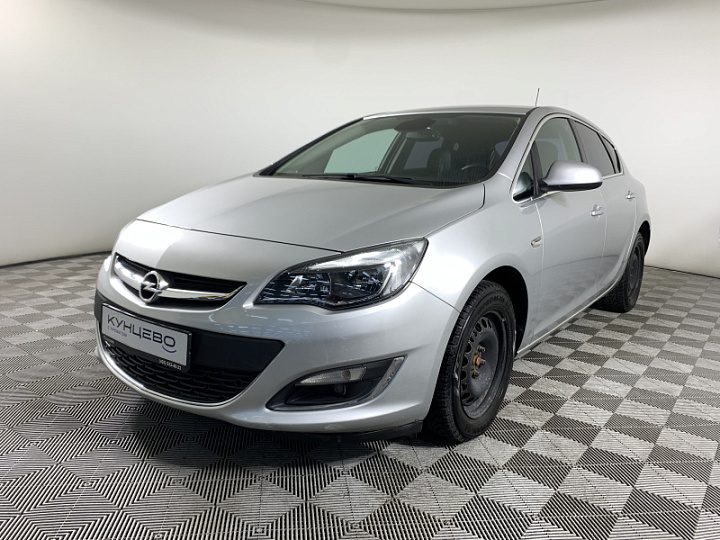 OPEL Astra 1.6, 2012 года, Автоматическая, Серебристый металлик