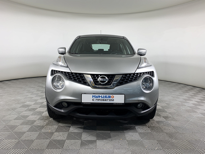 NISSAN Juke 1.6, 2015 года, Вариатор, Серебристый