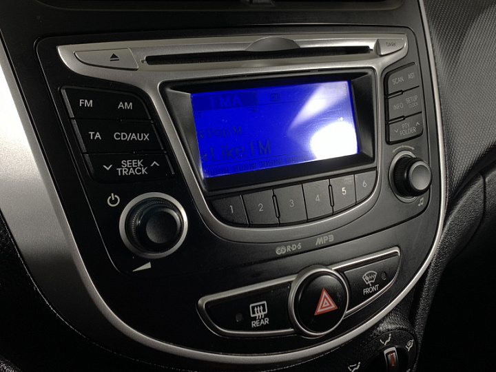 HYUNDAI Solaris 1.4, 2012 года, Автоматическая, ЧЕРНЫЙ