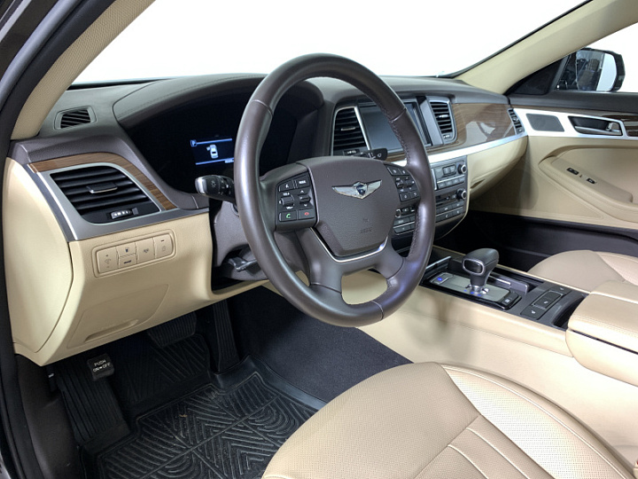 GENESIS G80 2, 2018 года, Автоматическая, ЧЕРНЫЙ