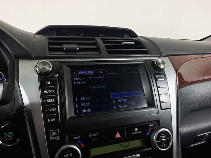 TOYOTA Camry 2.5, 2014 года, Автоматическая, Черный металлик