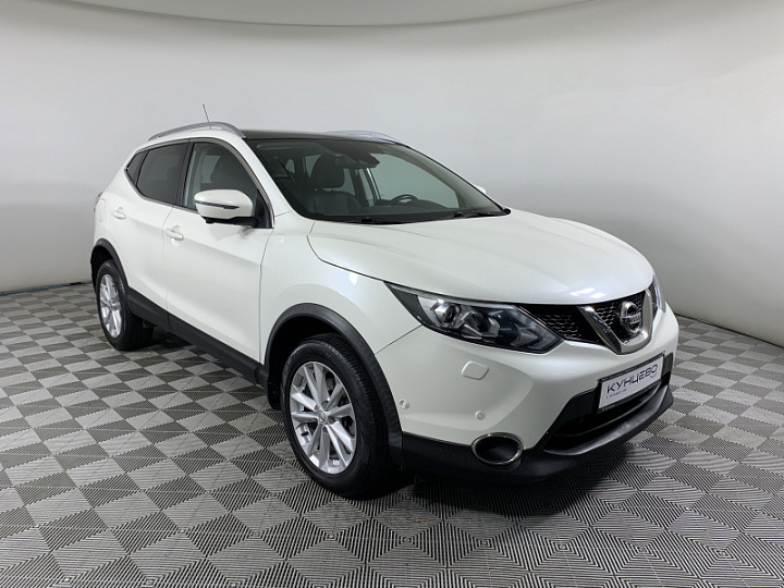 NISSAN Qashqai 2, 2015 года, Вариатор, БЕЛЫЙ