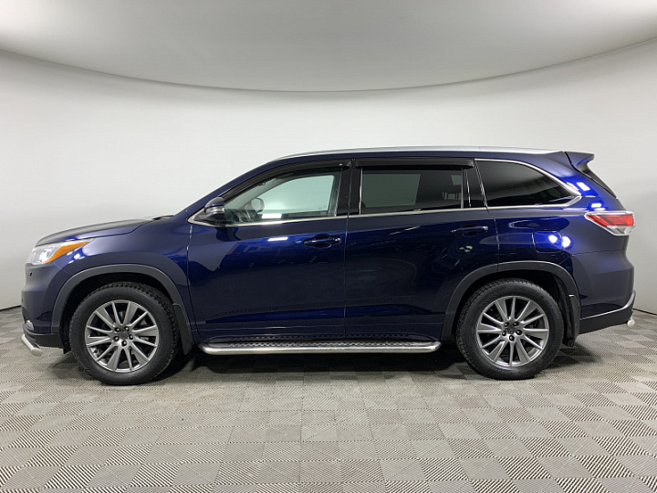 TOYOTA Highlander 3.5, 2014 года, Автоматическая, ТЕМНО-СИНИЙ