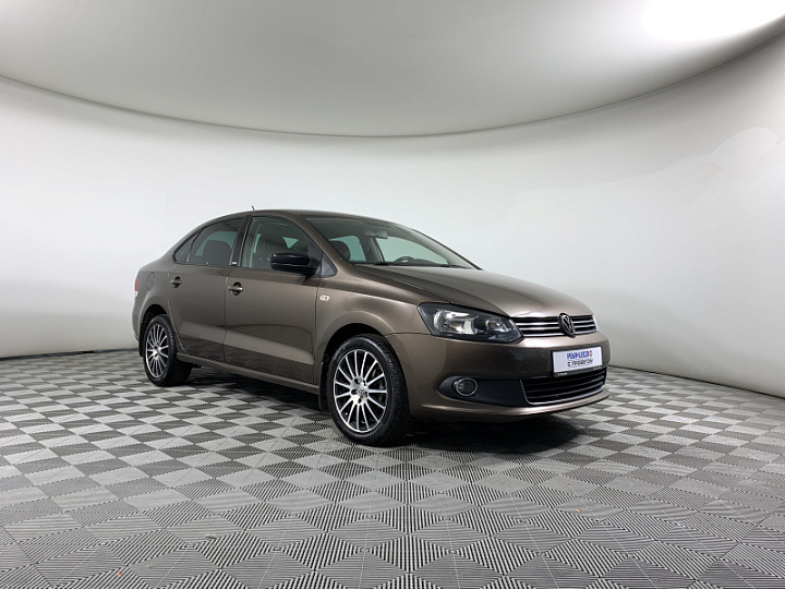 VOLKSWAGEN Polo 1.6, 2014 года, Автоматическая, КОРИЧНЕВЫЙ