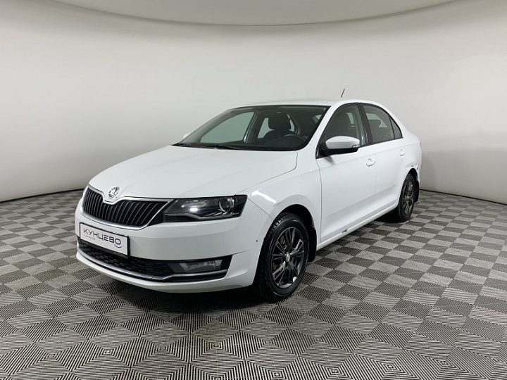 SKODA Rapid 1.4, 2018 года, Робот, БЕЛЫЙ