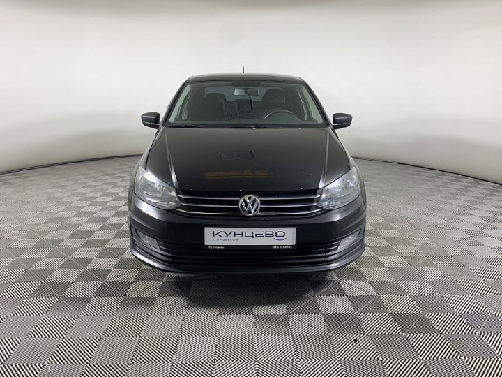 Volkswagen Polo 1.6, 2019 года, Механика, ЧЕРНЫЙ