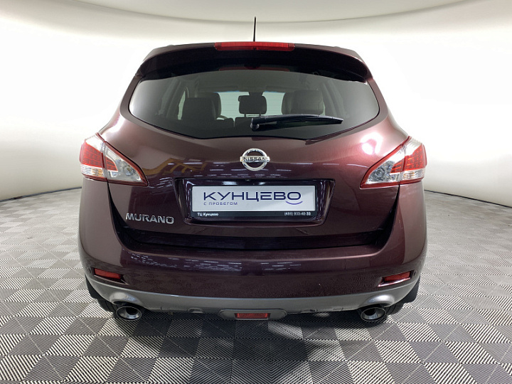 NISSAN Murano 3.5, 2013 года, Вариатор, ТЕМНО-БОРДОВЫЙ