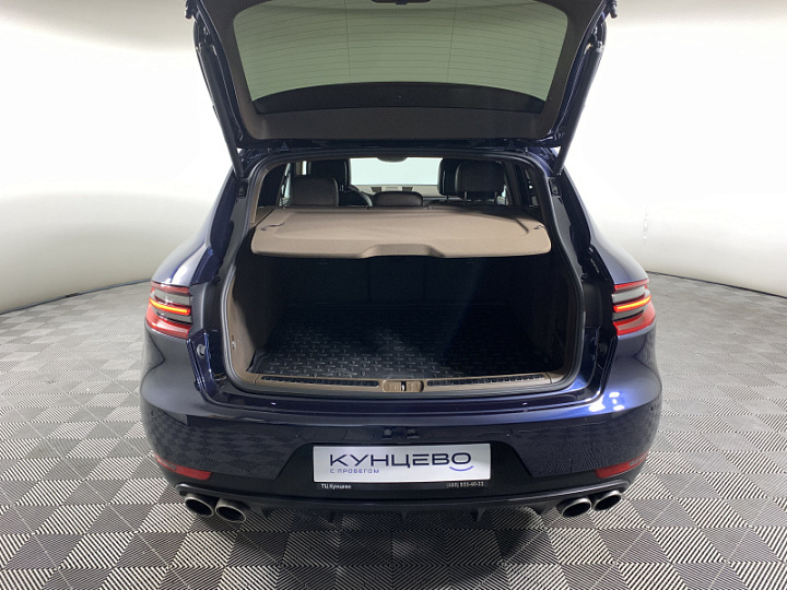 Porsche Macan 3, 2017 года, Робот, Синий