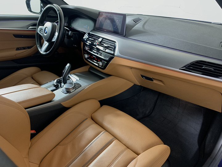 BMW 5 серии 2, 2019 года, Автоматическая, СИНИЙ