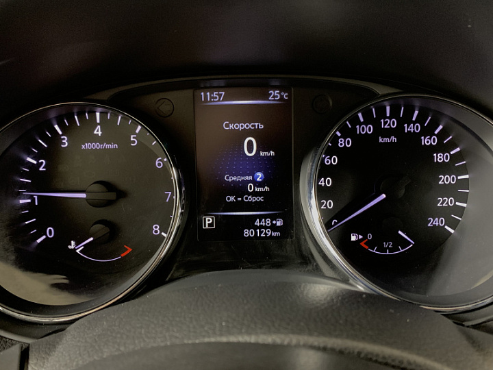 Nissan Qashqai 2, 2019 года, Вариатор, Черный