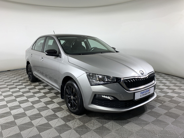 SKODA Rapid 1.4, 2021 года, Робот, СЕРЫЙ