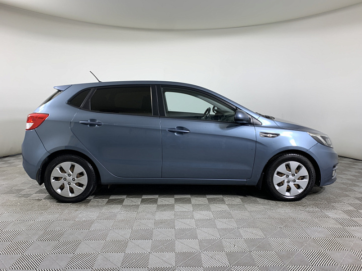 KIA Rio 1.6, 2015 года, Автоматическая, ГОЛУБОЙ