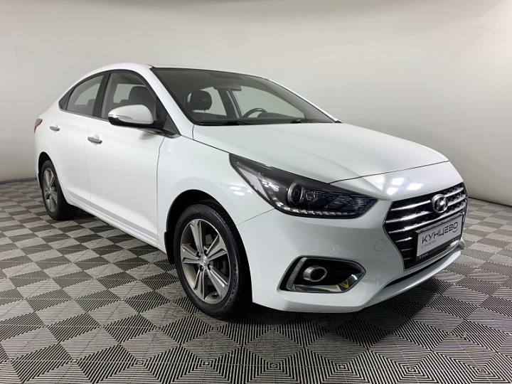 HYUNDAI Solaris 1.6, 2018 года, Автоматическая, БЕЛЫЙ
