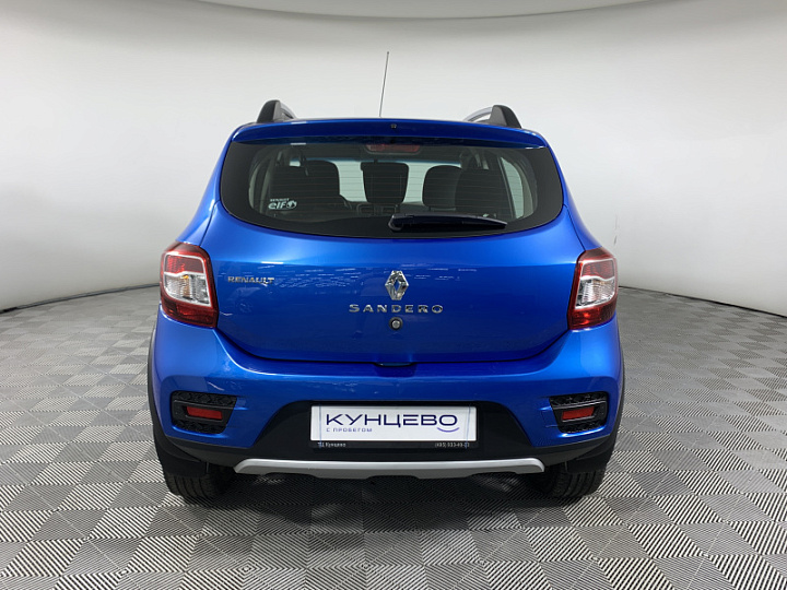 RENAULT Sandero 1.6, 2019 года, Механика, Светло-синий