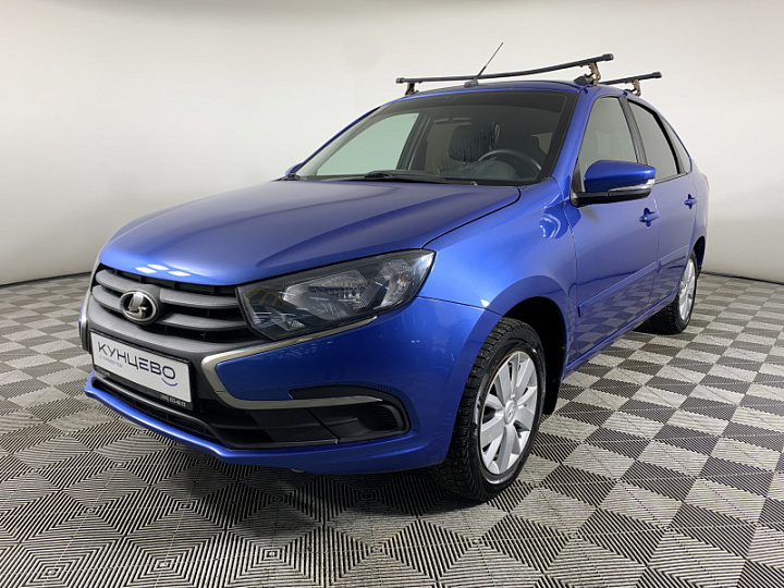 Lada Granta 1.6, 2019 года, Автоматическая, ЯРКО-СИНИЙ