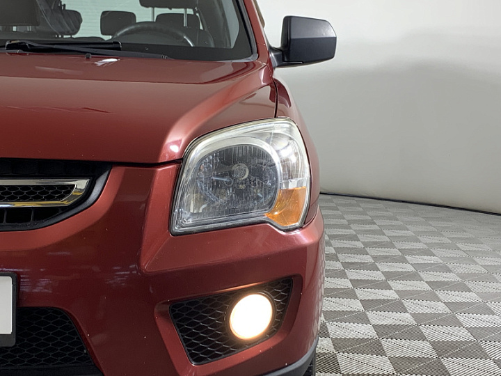 KIA Sportage 2, 2009 года, Механика, Красный