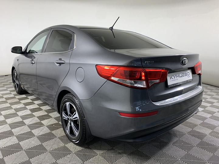 KIA Rio 1.6, 2016 года, Механика, ТЕМНО-СЕРЫЙ