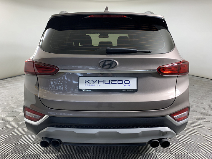 HYUNDAI Santa Fe 2.2, 2019 года, Автоматическая, БЕЖЕВЫЙ