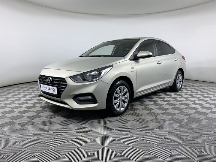 HYUNDAI Solaris 1.6, 2019 года, Механика, БЕЖЕВЫЙ
