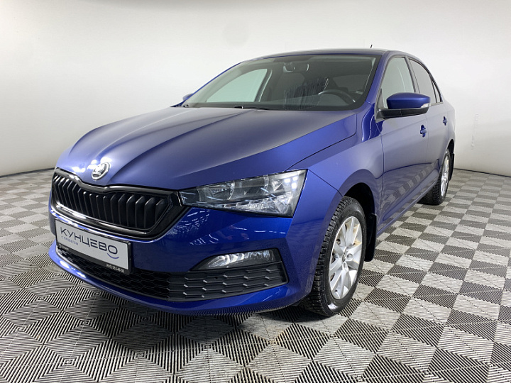 SKODA Rapid 1.6, 2020 года, Автоматическая, СИНИЙ