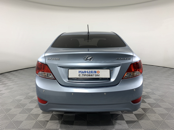 HYUNDAI Solaris 1.4, 2011 года, Механика, Серо-голубой