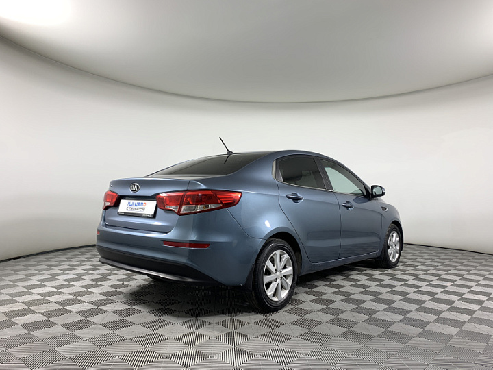 KIA Rio 1.6, 2015 года, Автоматическая, ГОЛУБОЙ