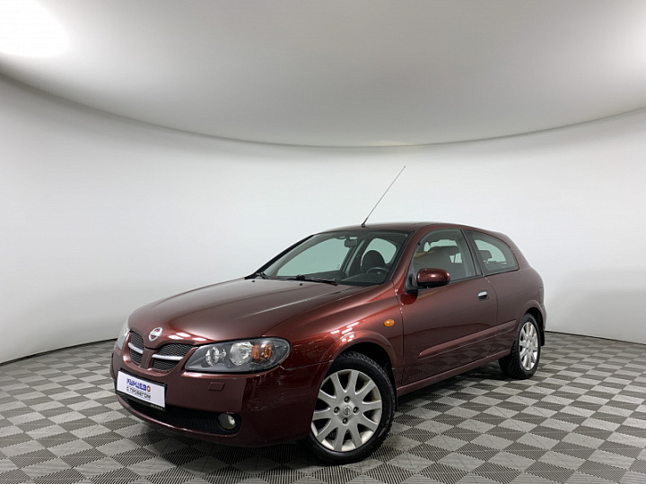 NISSAN Almera 1.8, 2005 года, Автоматическая, ТЕМНО-БОРДОВЫЙ