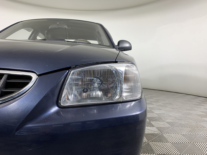 HYUNDAI Accent 1.5, 2006 года, Механика, СИНИЙ