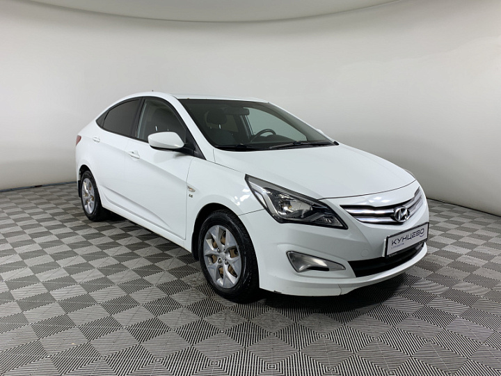 HYUNDAI Solaris 1.6, 2015 года, Автоматическая, БЕЛЫЙ