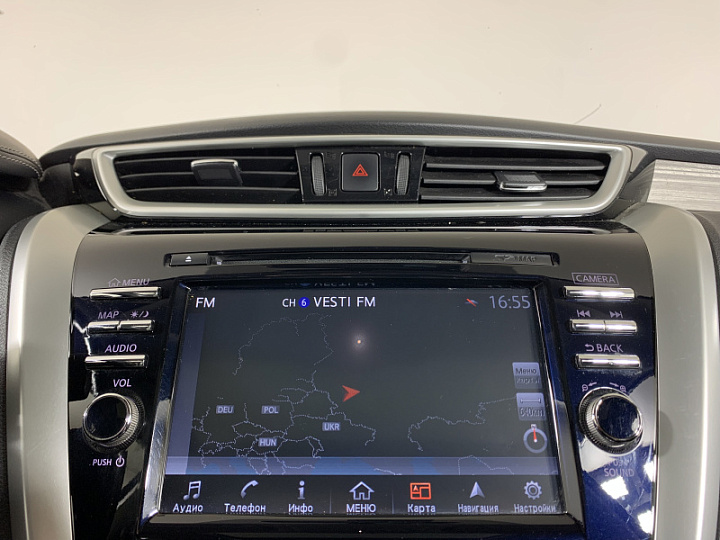 NISSAN Murano 3.5, 2017 года, Вариатор, ЧЕРНЫЙ
