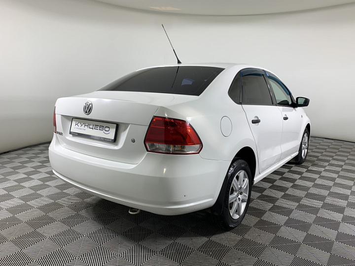 VOLKSWAGEN Polo 1.6, 2012 года, Механика, БЕЛЫЙ