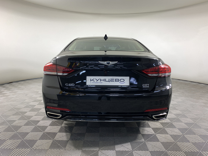 GENESIS G80 2, 2018 года, Автоматическая, ЧЕРНЫЙ