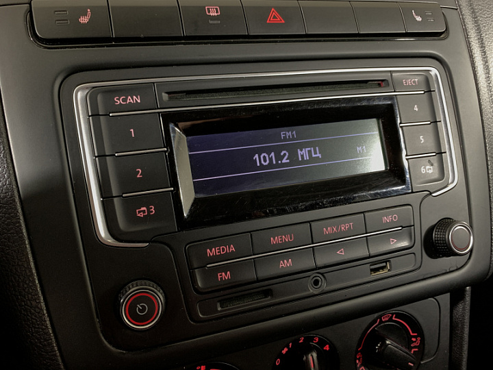 VOLKSWAGEN Polo 1.6, 2014 года, Автоматическая, ЧЕРНЫЙ