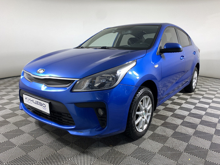 KIA Rio 1.6, 2019 года, Автоматическая, СИНИЙ